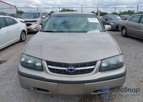 2003 Chevrolet Impala Ls from USA, damaged, VIN 2G1WH52K539349124
